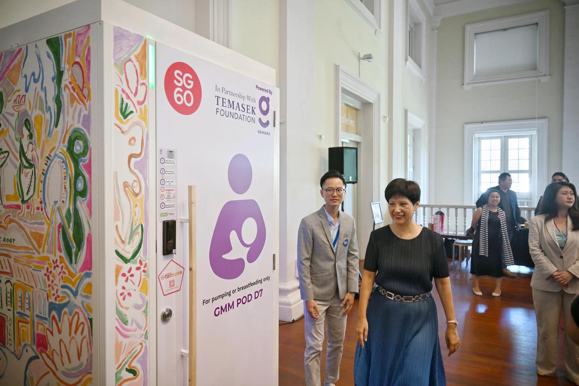 60 lactation pods to be set up in public spaces by Q1 2026 for breastfeeding mothers