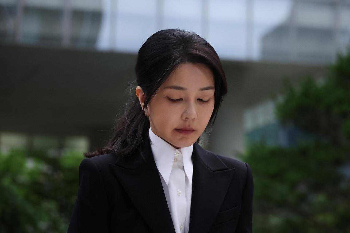 South Korea's former first lady 'sorry' about graft probe that plagued Yoon presidency