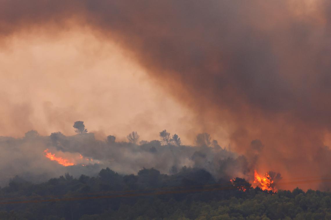 France battles largest wildfire of the year, one person killed