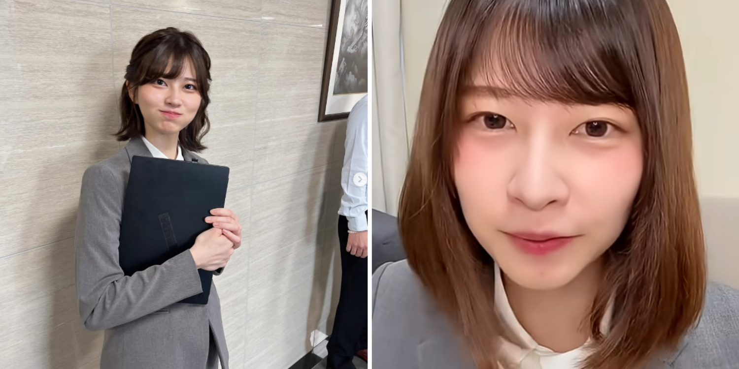 Viral Japanese ‘office lady’ faces criticism for using make-up & filters, netizens defend her