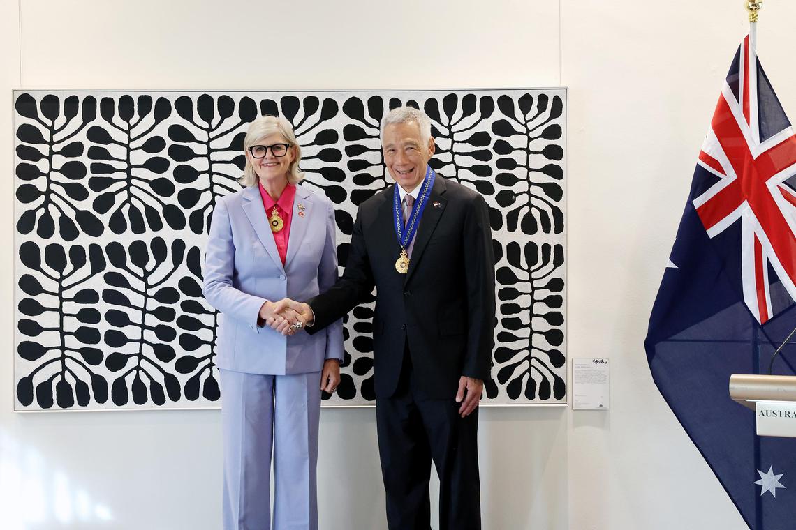 SM Lee receives Australia’s highest civilian honour for advancing bilateral ties