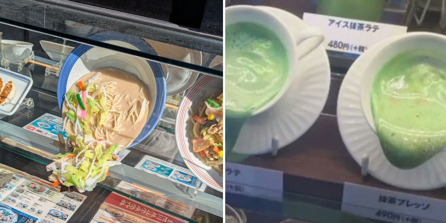 Iconic fake food displays in Japan restaurants melt under severe heatwave