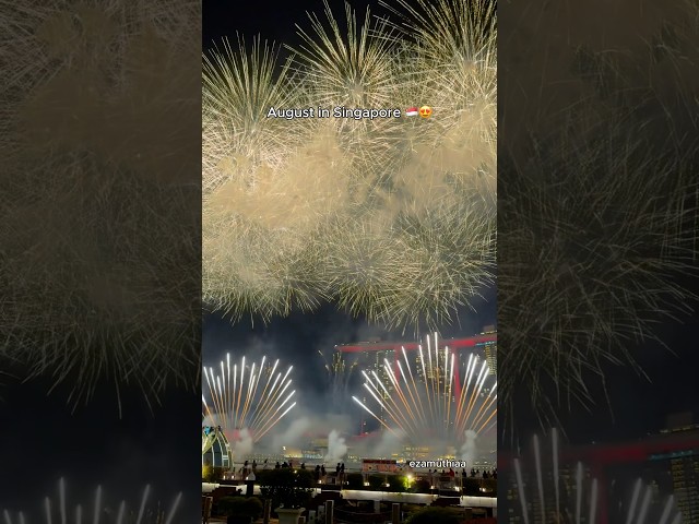 You only get one shot at catching Singapore’s biggest party of the year🇸🇬🎆