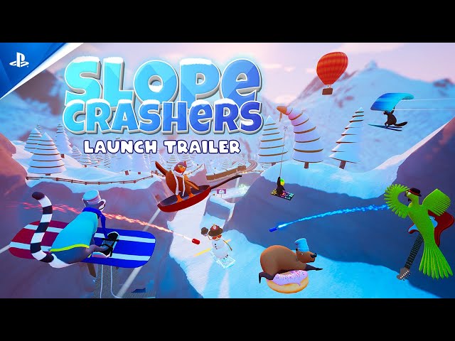 Slopecrashers - Launch Trailer | PS4 Games
