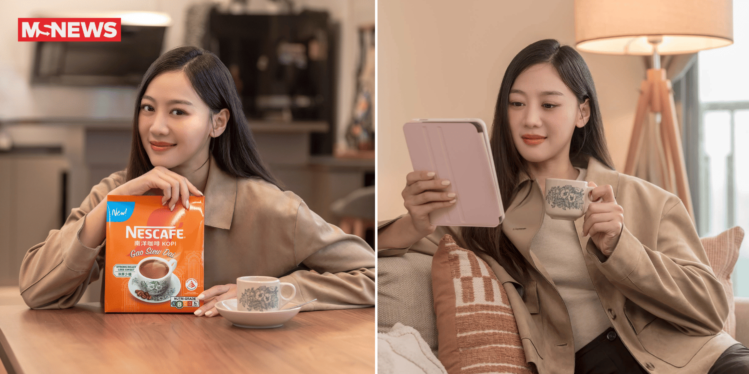 Nescafé launches new kopi gao siew dai, appoints ‘emerald hill’ star tasha low as brand ambassador