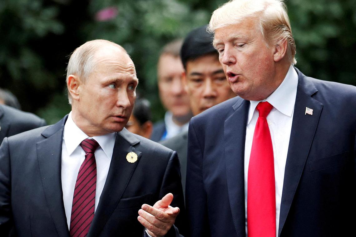 Trump says he will meet Putin on Aug 15 in Alaska
