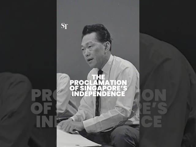 The Proclamation of Singapore's Independence