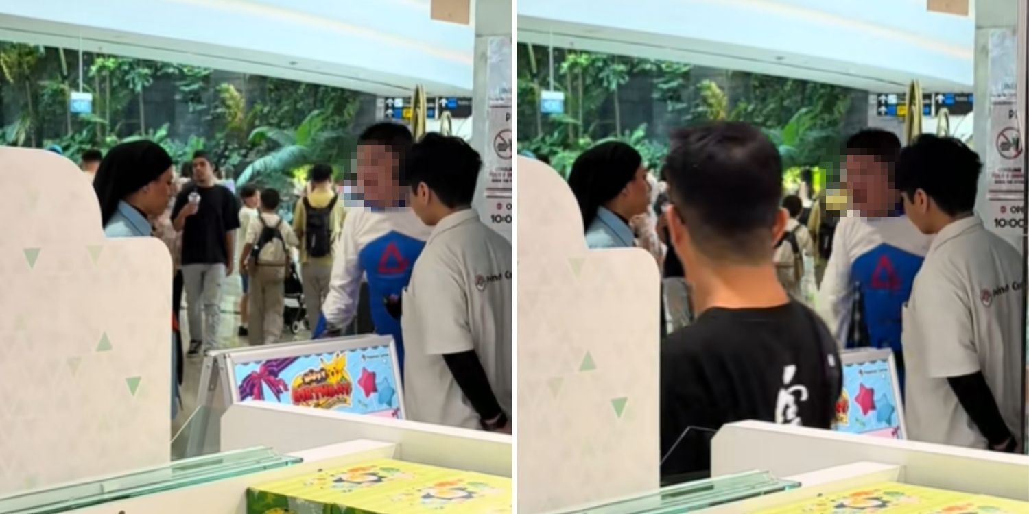 ‘I’ve been waiting all year for it’: man yells at pokémon center s’pore staff, presumably over unavailable items