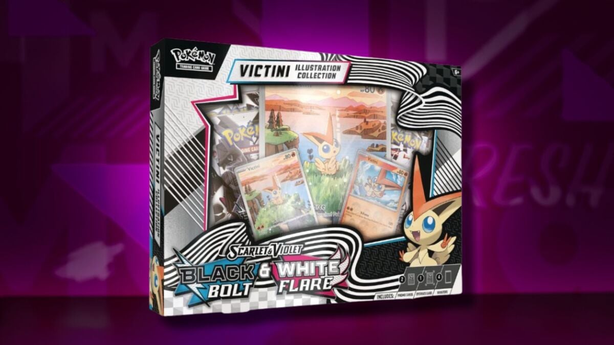 Save over $10 on the Pokémon TCG Unova Victini Illustration Collection