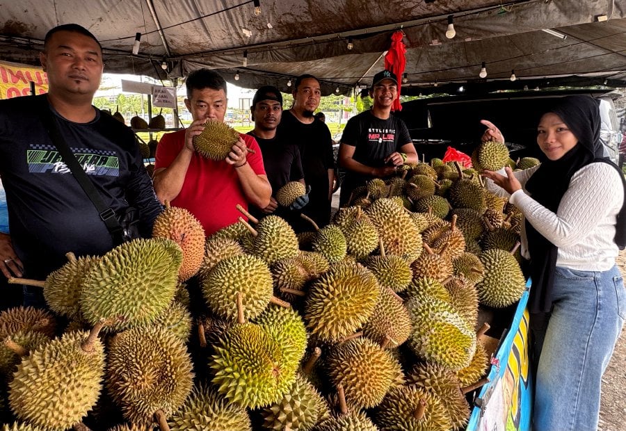 Durian becomes symbol of unity for three friends