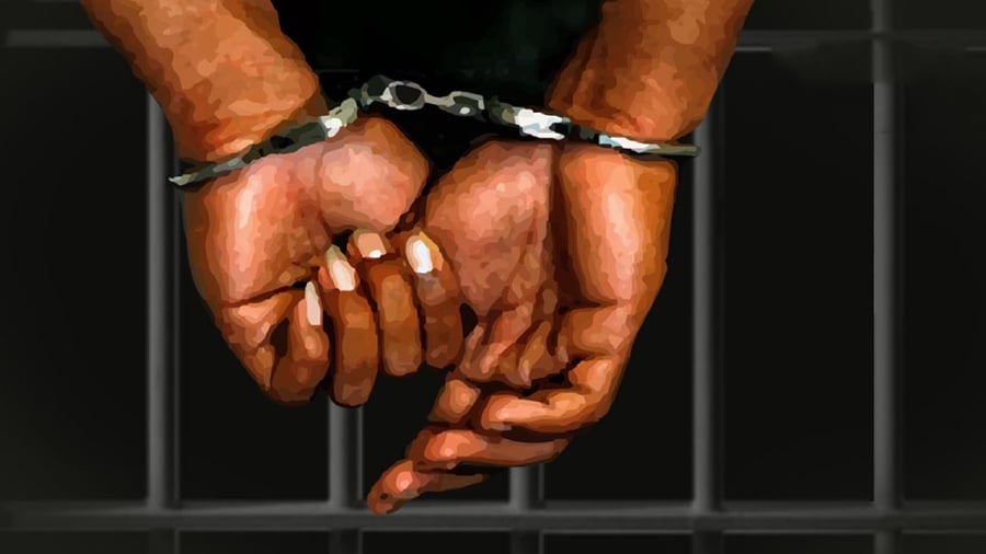 Man arrested after punching wife for being late to answer door