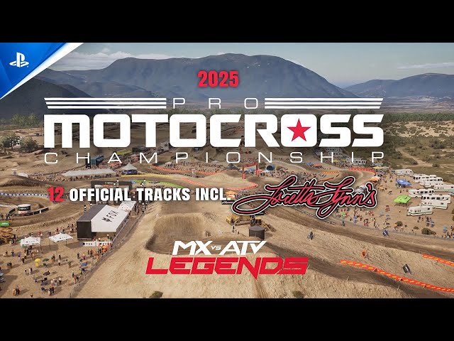 MX vs ATV Legends - 2025 AMA Pro Motocross Championship Release Trailer | PS5 & PS4 Games