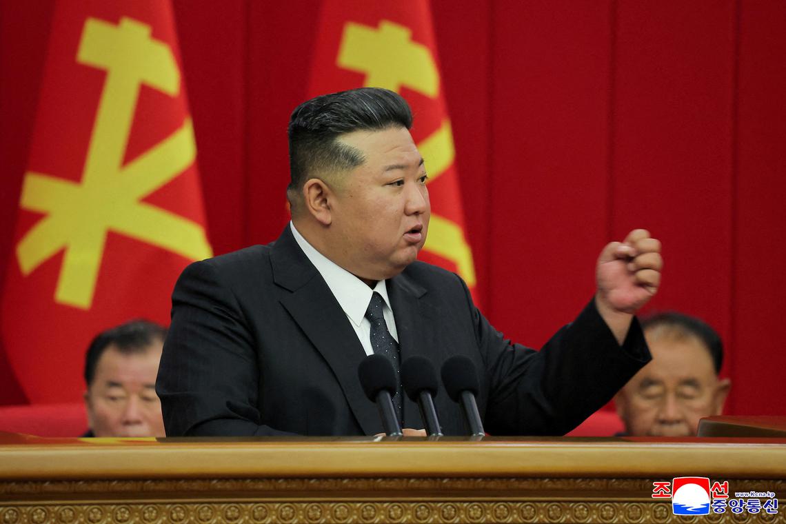 North Korean leader takes train to China for military parade, Yonhap says