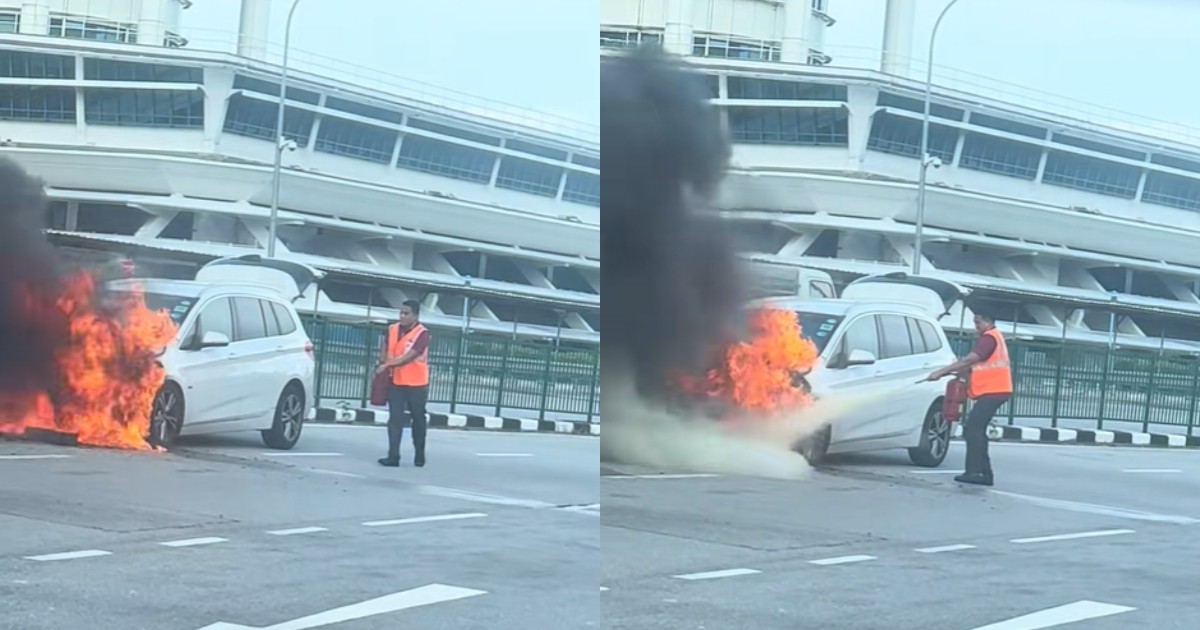 'Brave and selfless': SMRT praises bus captain for helping to fight car fire near KKH