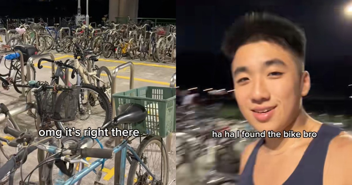 Man finds missing bike after 3-hour search in Jurong, warns thief: 'I'll find you next time'