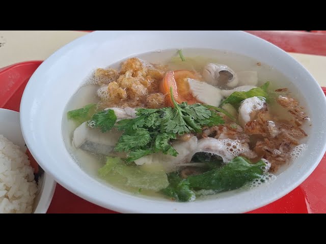 I went to an Industrial Area to try this Sliced Fish Soup at Mei Chin Fish Soup