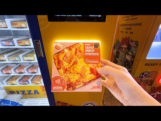 Hot Pizza Vending Machine