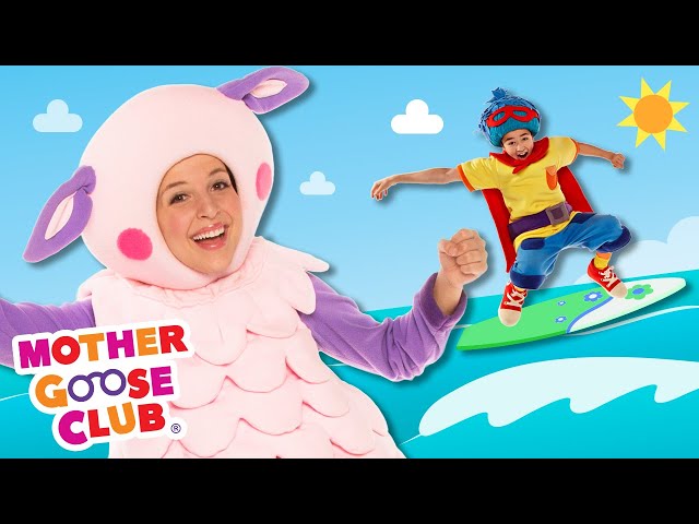 A Day at the Beach + More | Mother Goose Club Nursery Rhymes
