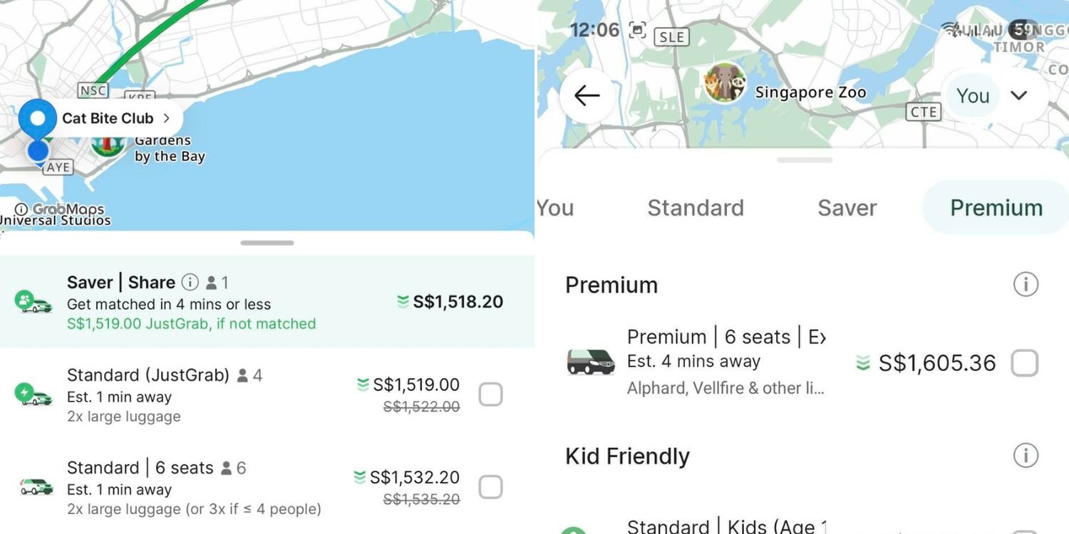 Grab apologises after fares of over s$1,000 quoted, error was corrected within 20 mins