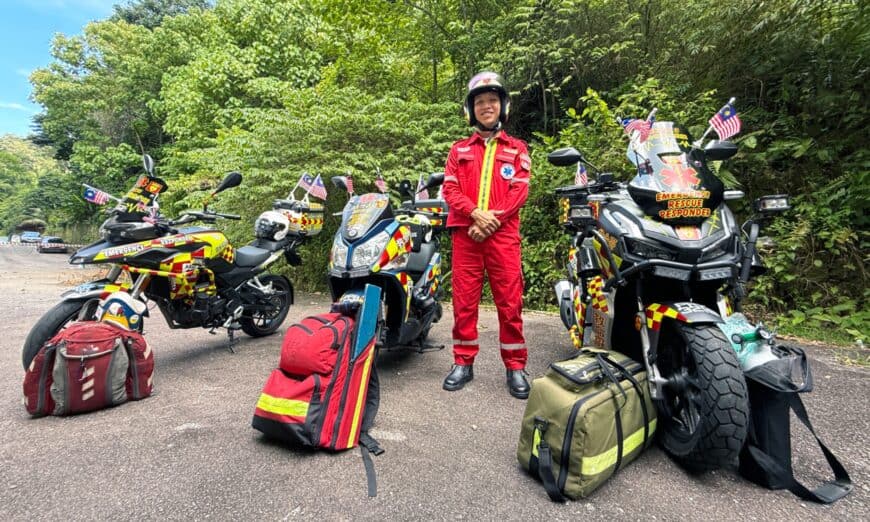 ‘Qiu Ming Ge’ answers calls to save lives