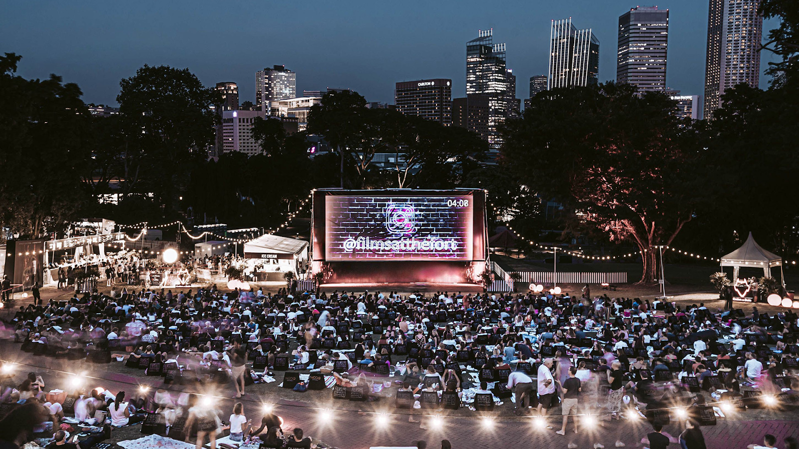 Cosy up under the stars as Films At The Fort returns this August with romcoms, cult classics and more