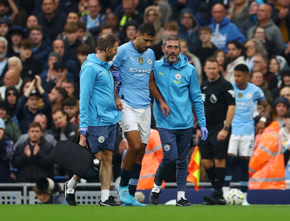 Man City’s Rodri ruled out of Villarreal and Villa clashes with hamstring injury, says Guardiola