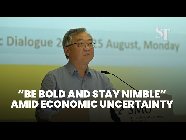 [FULL] Gan Kim Yong on how Singapore navigates economic uncertainty + Q&A with tertiary students