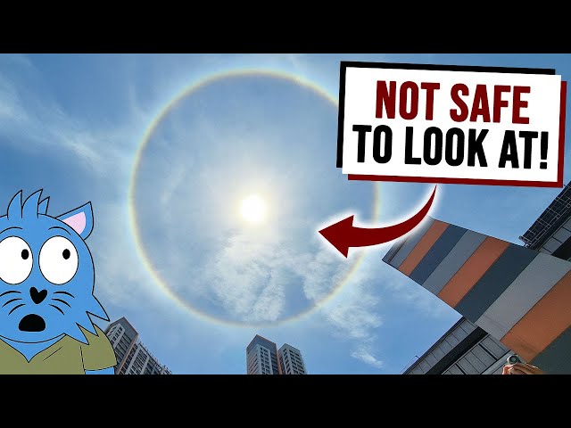 Explaining Why Singapore Suddenly Has a Solar Halo on 25 Aug 2025