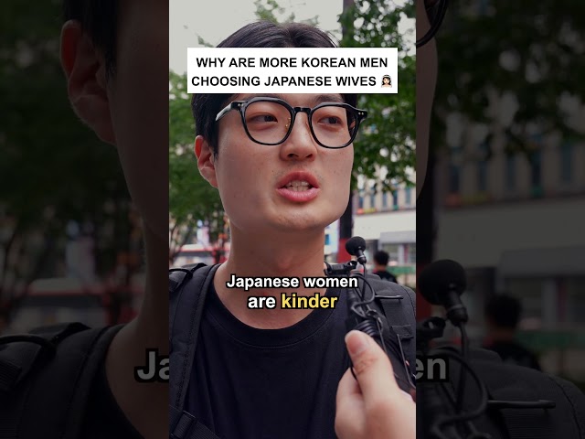 Why Are More Korean Men Choosing Japanese Wives #shorts