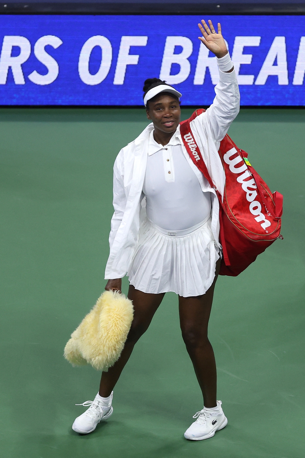 Venus Williams hints at possible farewell after gutsy US Open defeat
