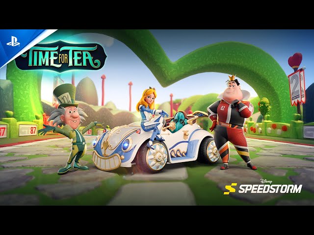 Disney Speedstorm - Alice in Wonderland Trailer | PS5 & PS4 Games