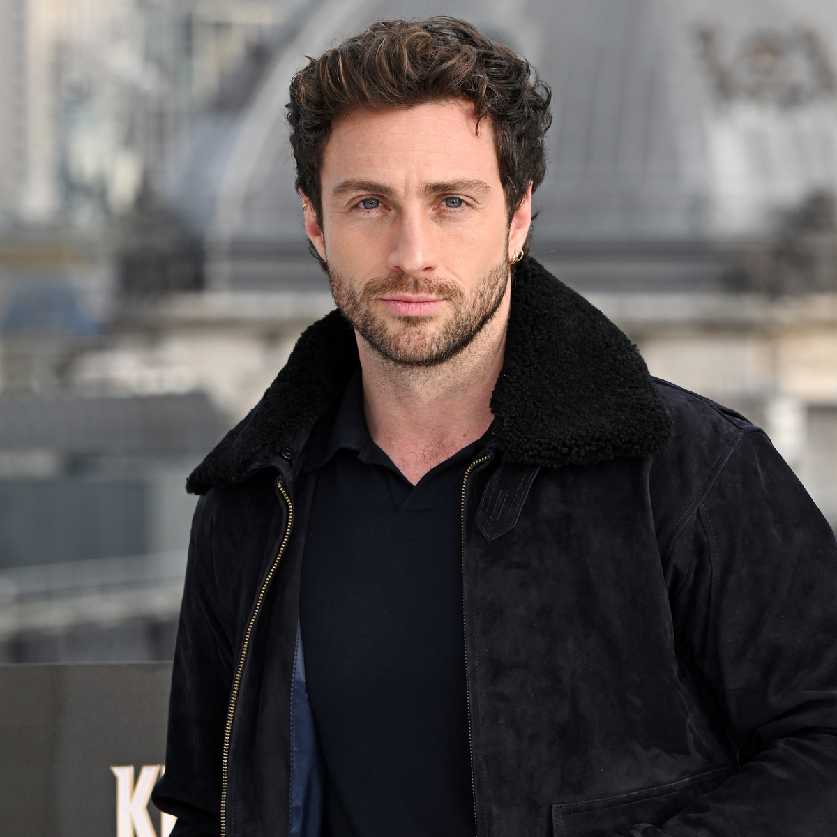 Aaron Taylor-Johnson’s Bushy Beard at Venice Film Festival Will Have You Doing a Double Take