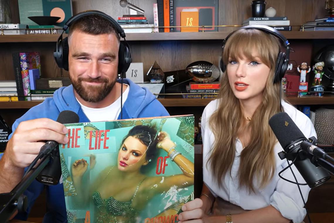Taylor Swift sets world record in podcast appearance with fiance Travis Kelce