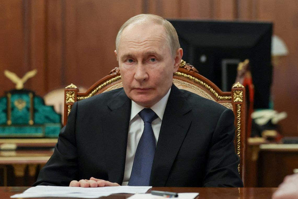 Russia's Putin arrives in China's Tianjin for security summit