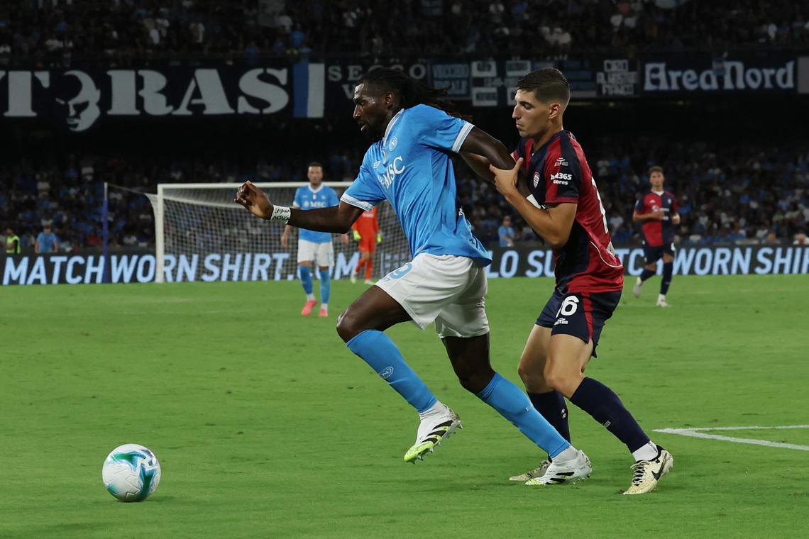 Anguissa nets late winner as Napoli down Cagliari