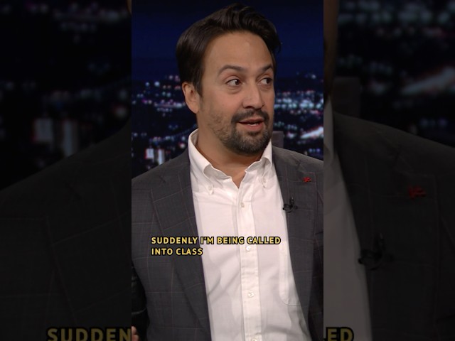#LinManuelMiranda’s 10–year-old son is finally getting the #Hamilton hype after history class 🤣