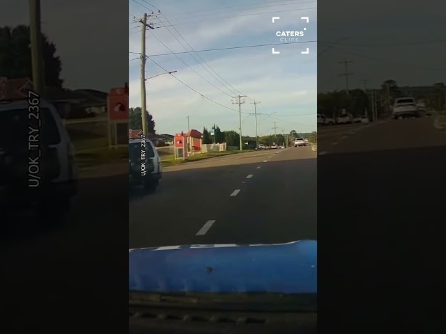 Dirt Bike CRASHES Into SUV