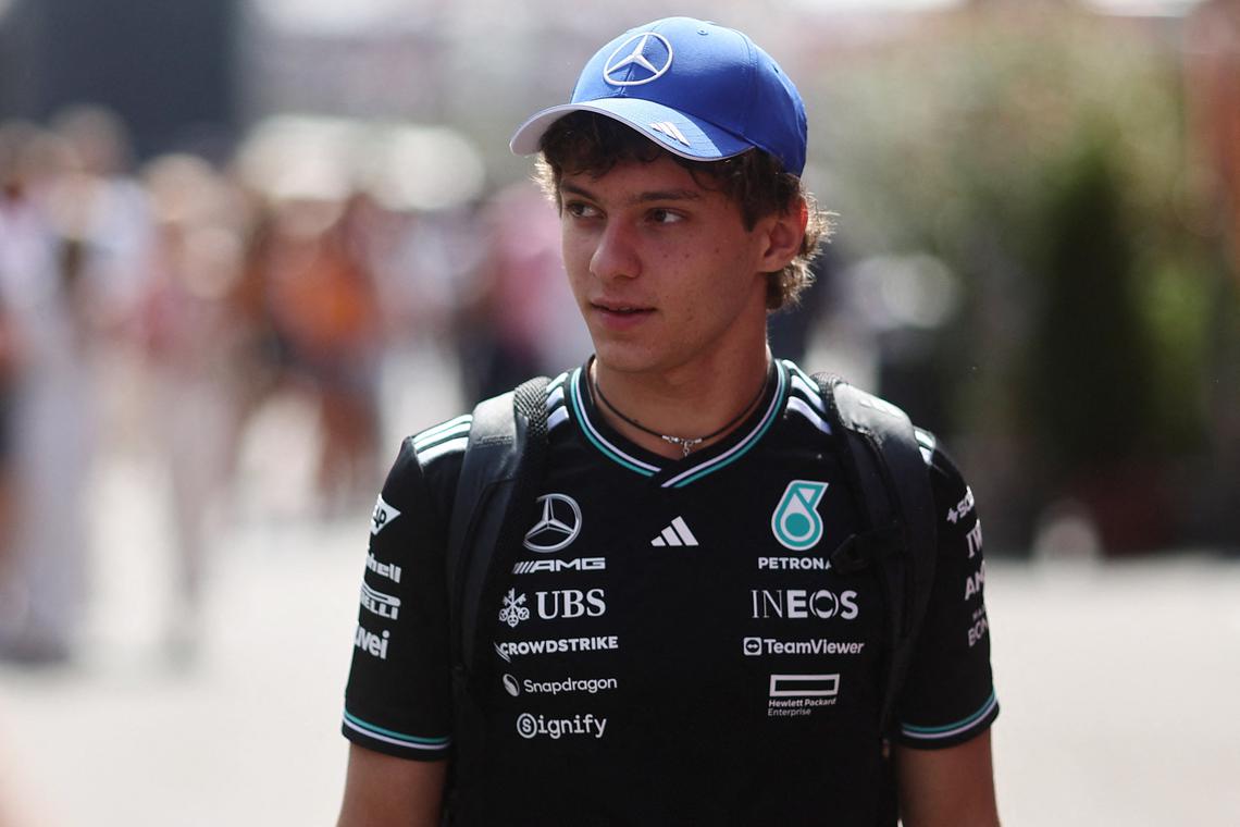 Mercedes have 100% belief in Antonelli, says Wolff