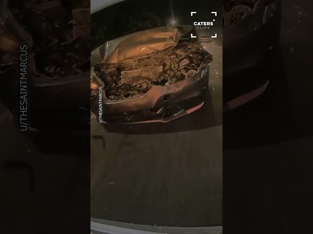 HIGH SPEED Crash Ends In Wreckage