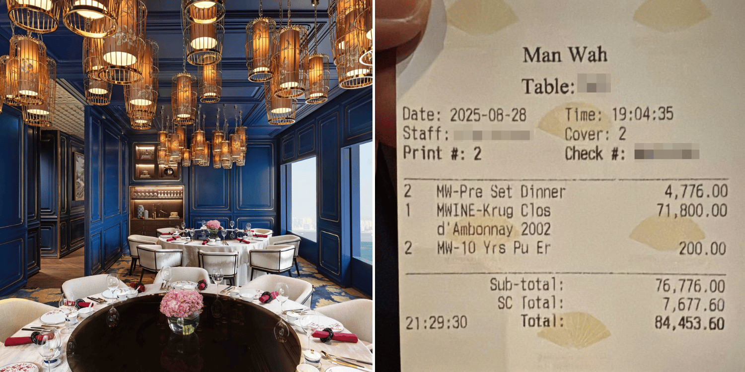 Man leaves date to foot s$14k bill at michelin-starred Hong Kong restaurant, later arrested