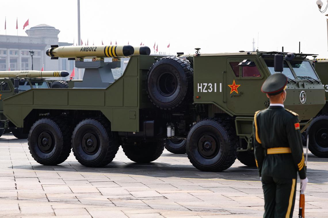 China’s new weaponry sends message of deterrence to broad audience