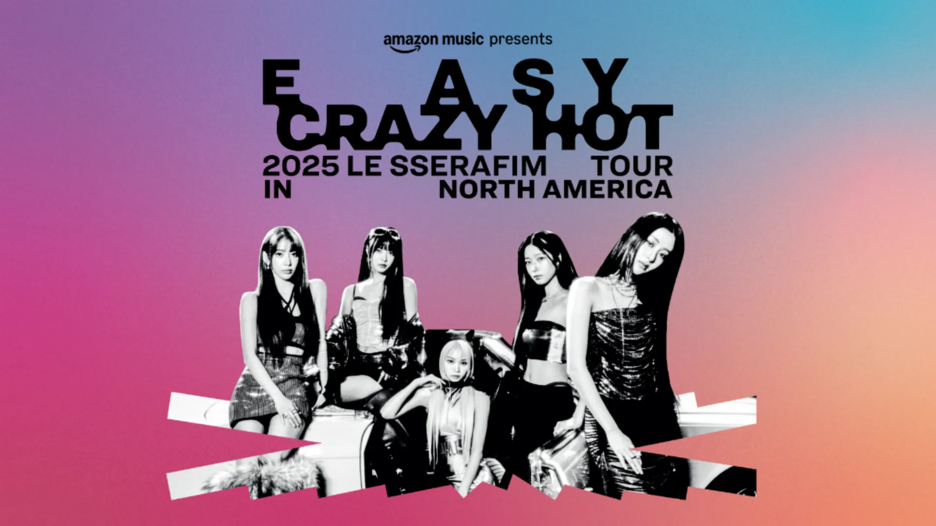 LE SSERAFIM & Amazon Music bring ‘EASY CRAZY HOT’ tour merch to fans with pop-ups in Los Angeles & Seattle