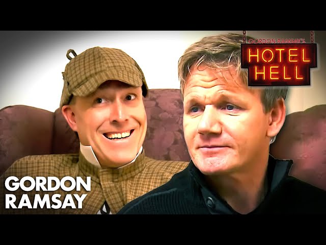 Owner's Jokes And Sherlock Holmes Outfit Tests Gordon's Patience | Full Episode | Hotel Hell