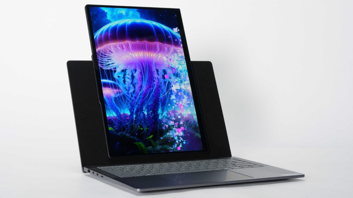 Lenovo's new concept laptop has a rotating screen, and we have questions