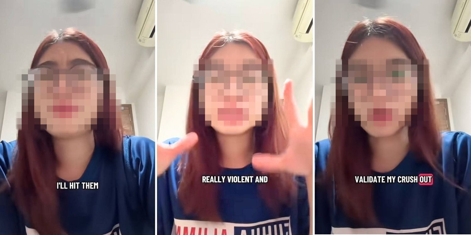 ‘If imma crash out, imma crash out’: s’pore girl admits to physically assaulting boyfriend, netizens call out abuse & express concern 