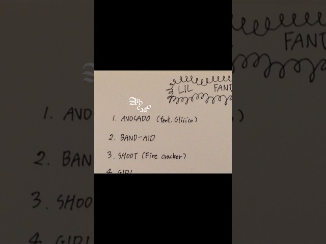 CHAEYOUNG THE FIRST ALBUM "LIL FANTASY vol.1" Track 01. AVOCADO (feat. Gliiico)