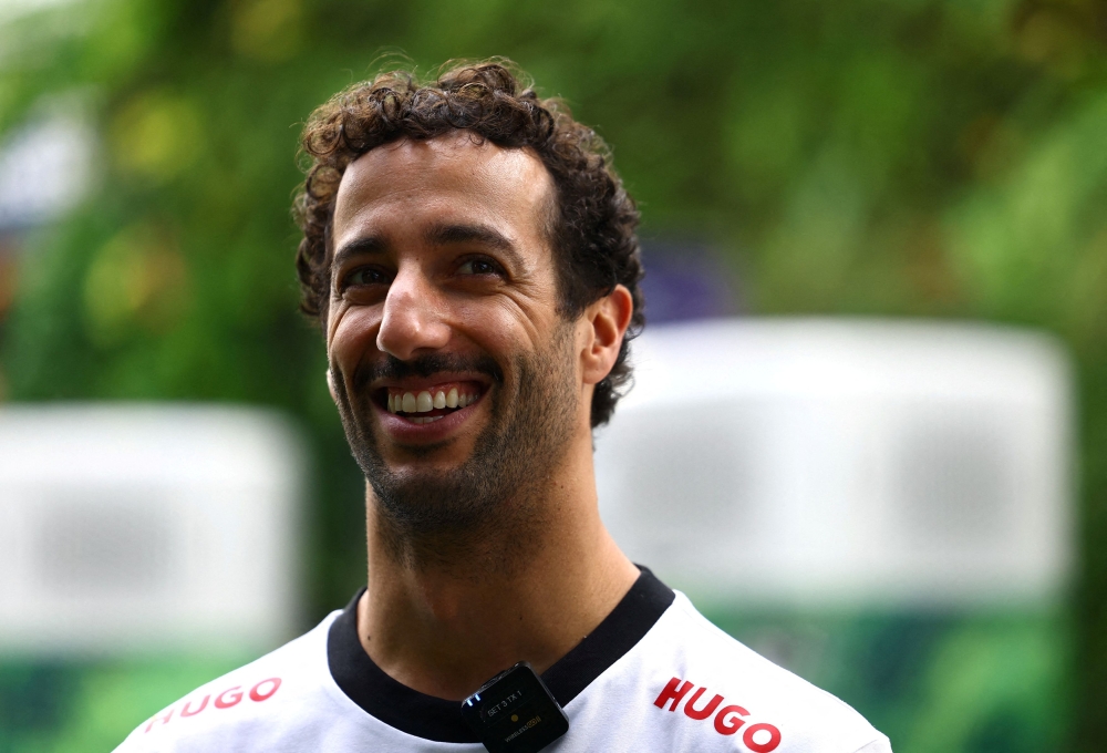 Formula One’s Ricciardo says ‘racing days are behind me’
