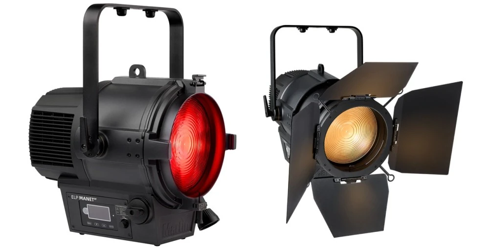 Martin Introduces ELP MANET 8f LED Stage and Studio Fresnel Fixture