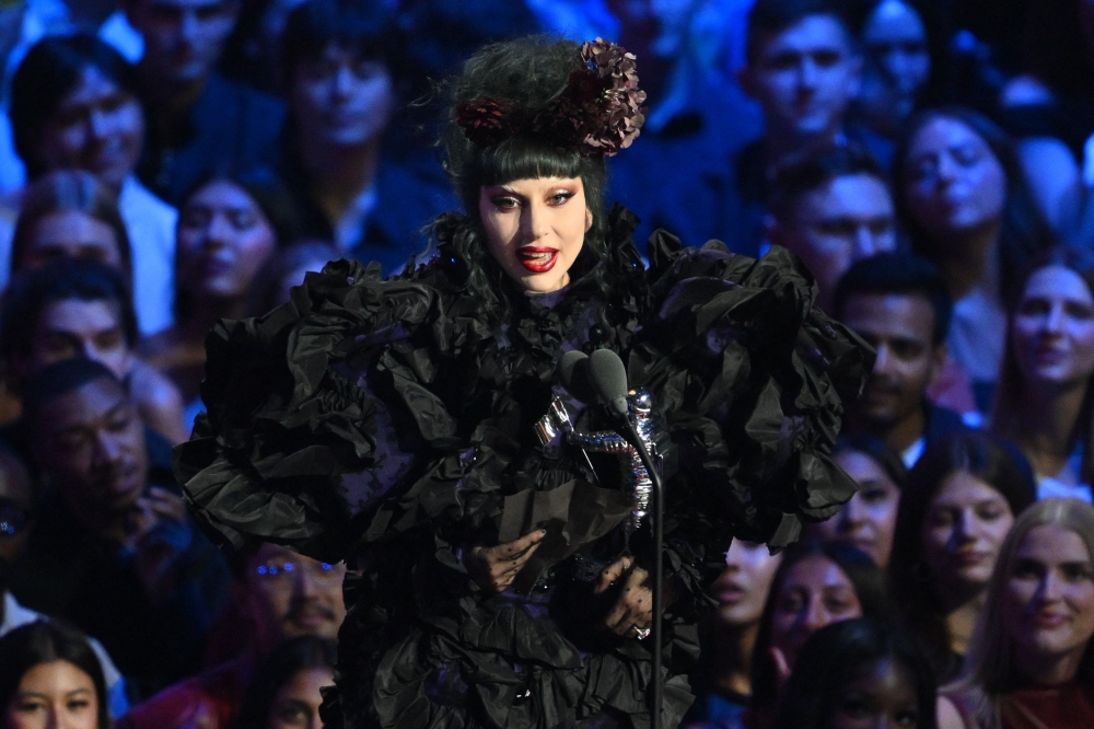Lady Gaga crowned artist of the year at MTV VMAs, edging out Taylor Swift and Beyonce