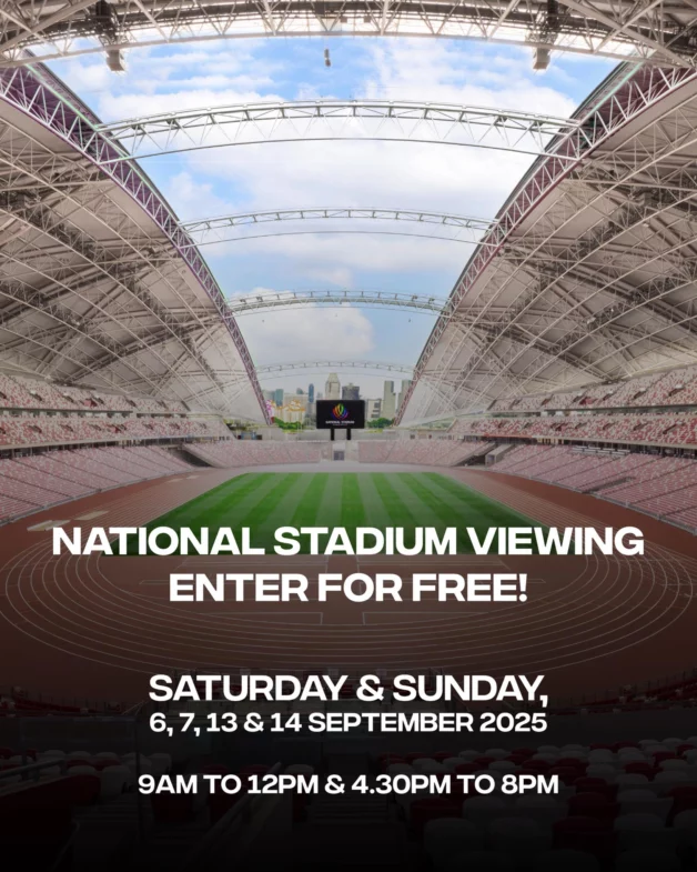 Step Inside the Icon: National Stadium Opens Its Doors for FREE Public Viewing on Two Weekends Till Sept 14
